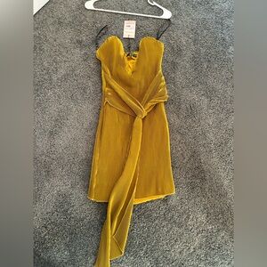 Missguided Satin Corset Style Mini Dress